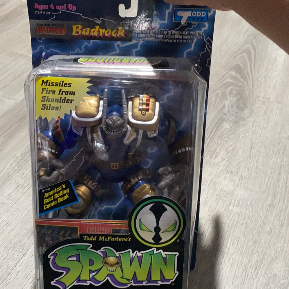 Todd McFarlane Spawn Badrock Figure
